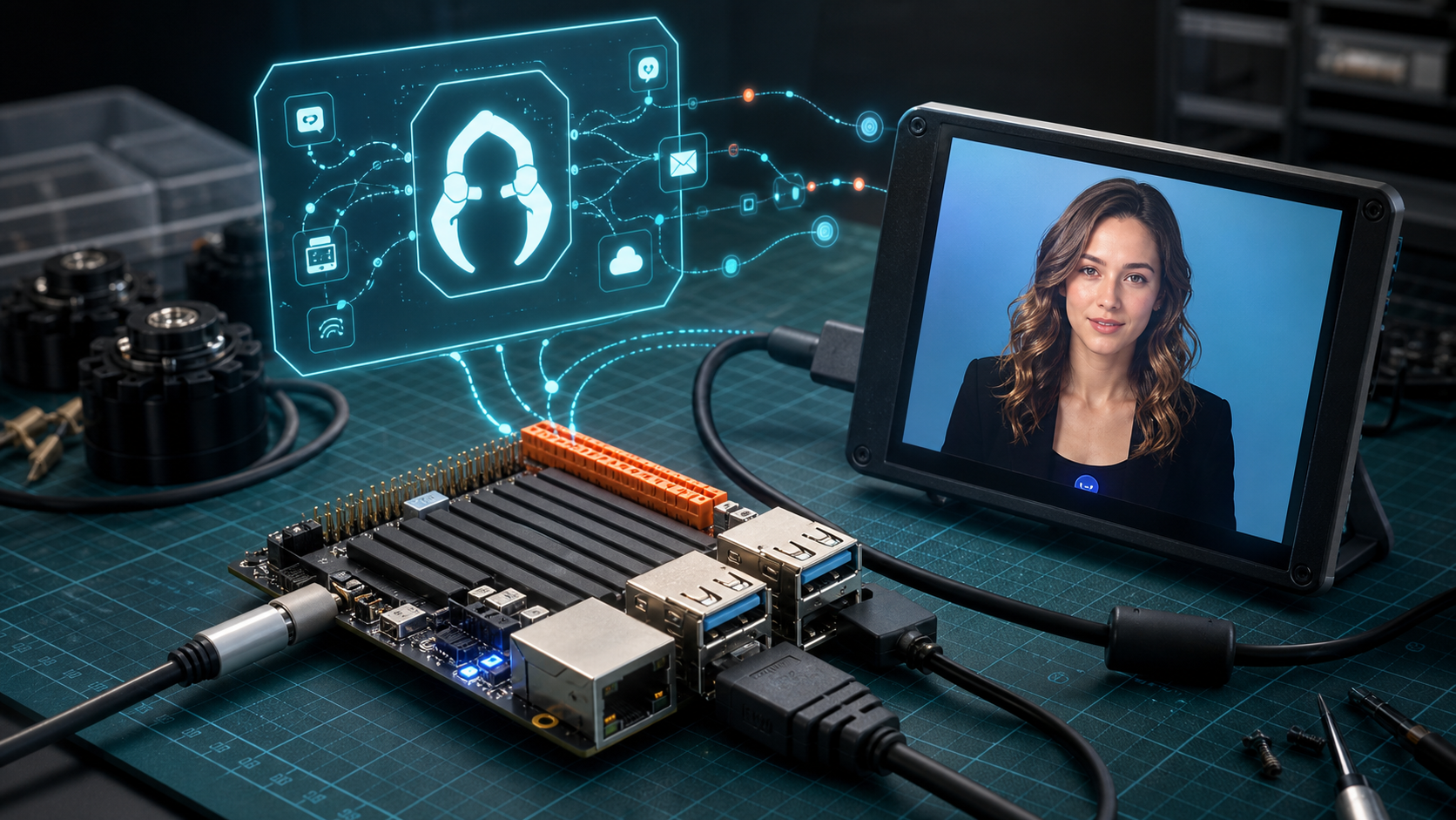 Building a Desktop AI Companion with RDK X5, OpenClaw, NavTalk, and MQTT